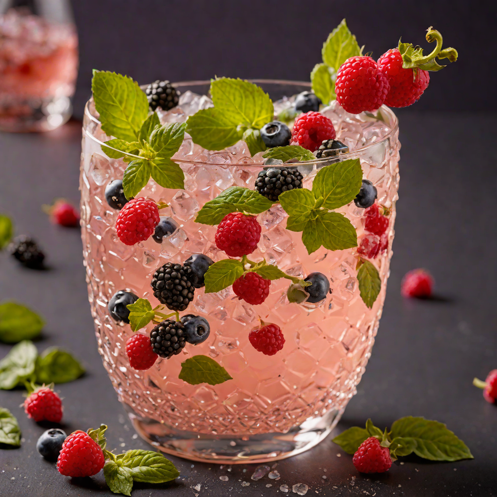 Berry-Basil Popular Fizz