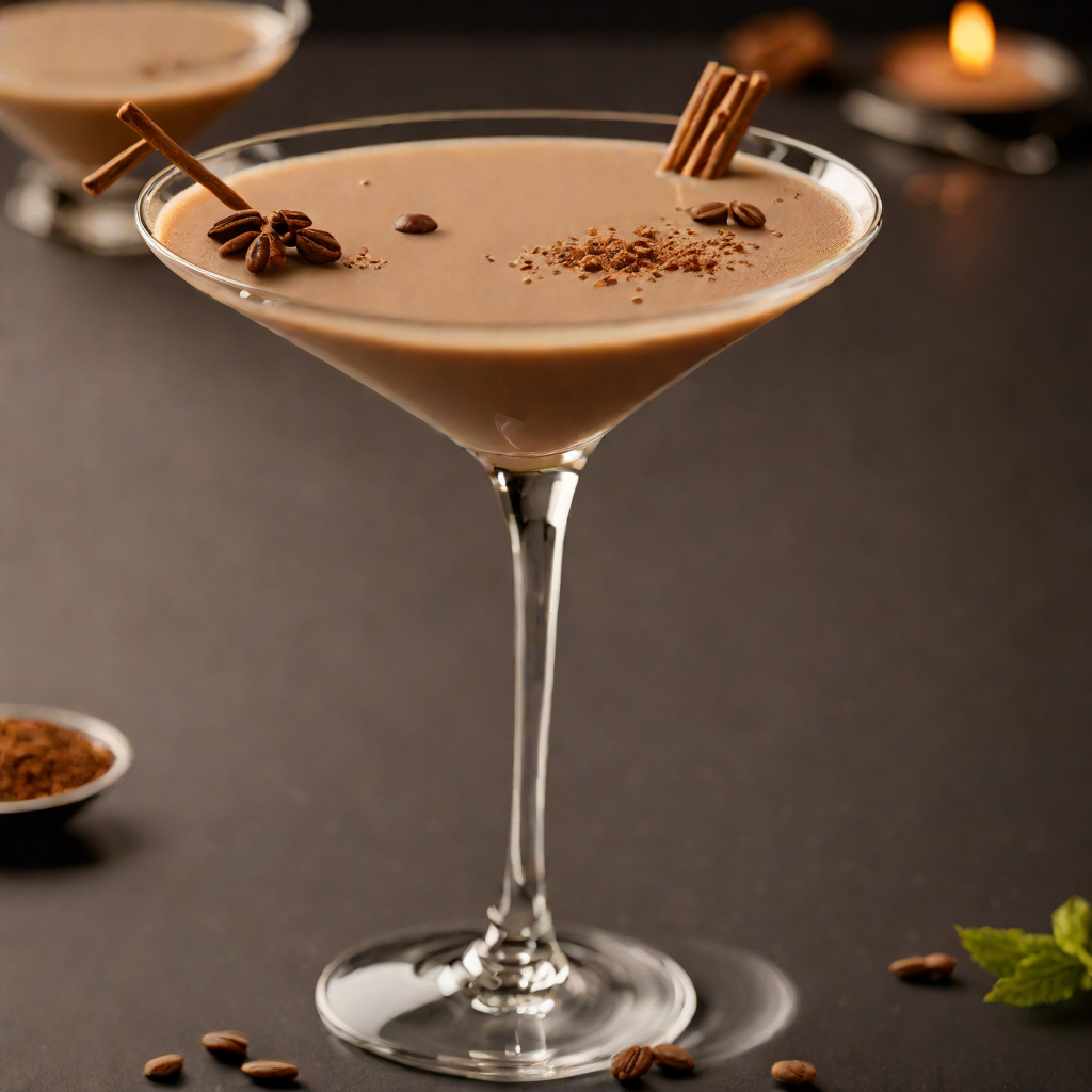 Coffee-Spiced Irish Cream Martini