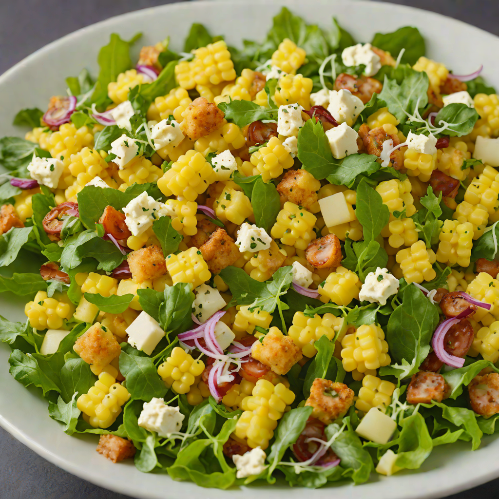 Milwaukee-Inspired Sweet Corn and Cheese Curds Salad