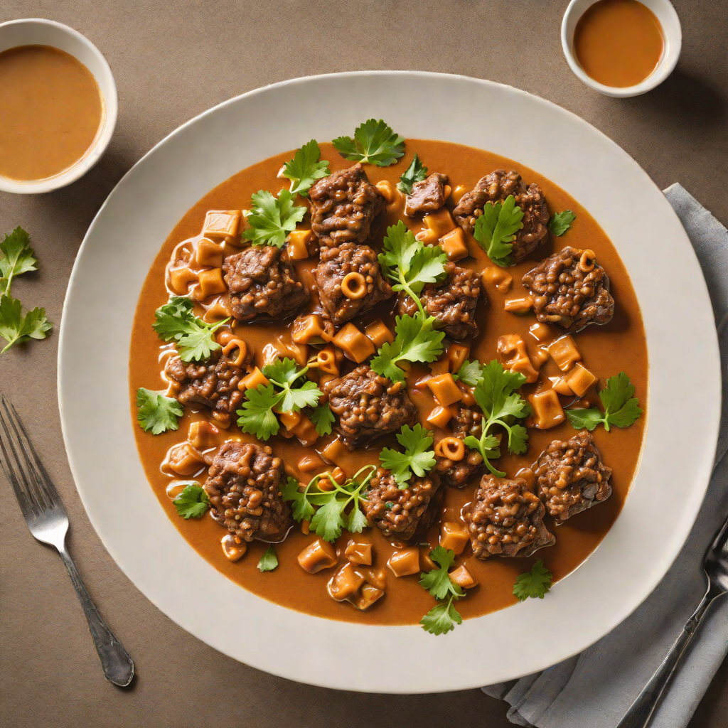 Kare-Kare Oxtail Stew with Peanut Sauce