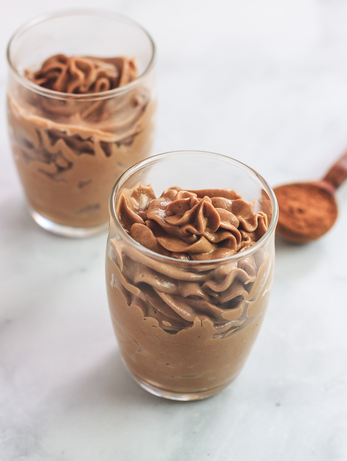 No-Bake Keto Peanut Butter Chocolate Mousse