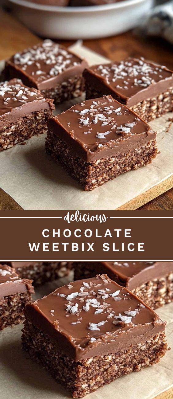 Weet-Bix and Chocolate Slice Bars