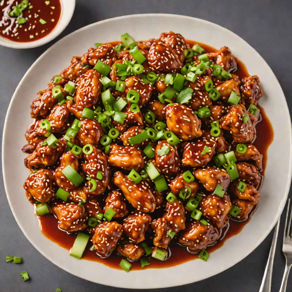 Sautéed Korean Spicy Chicken with Gochujang and Scallions