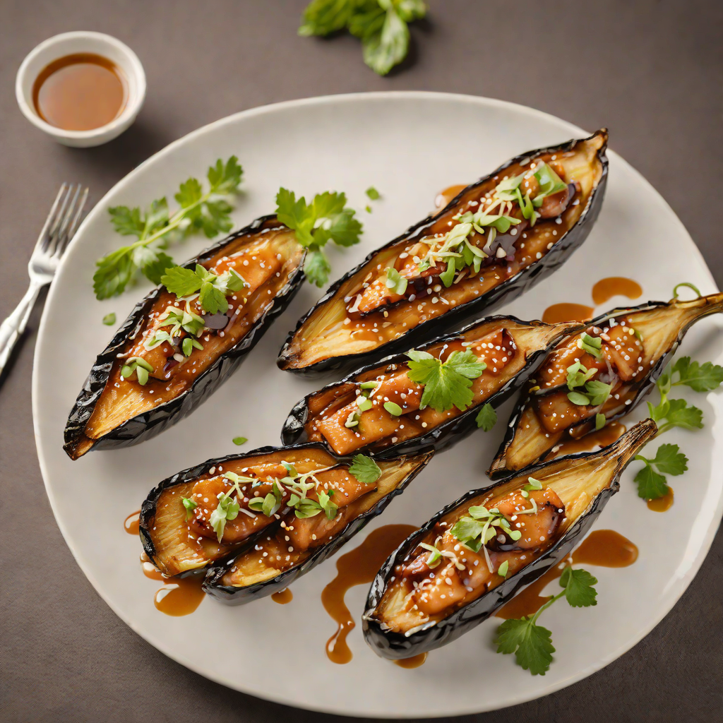 Crisp Pan-Seared Japanese Miso-Glazed Eggplant