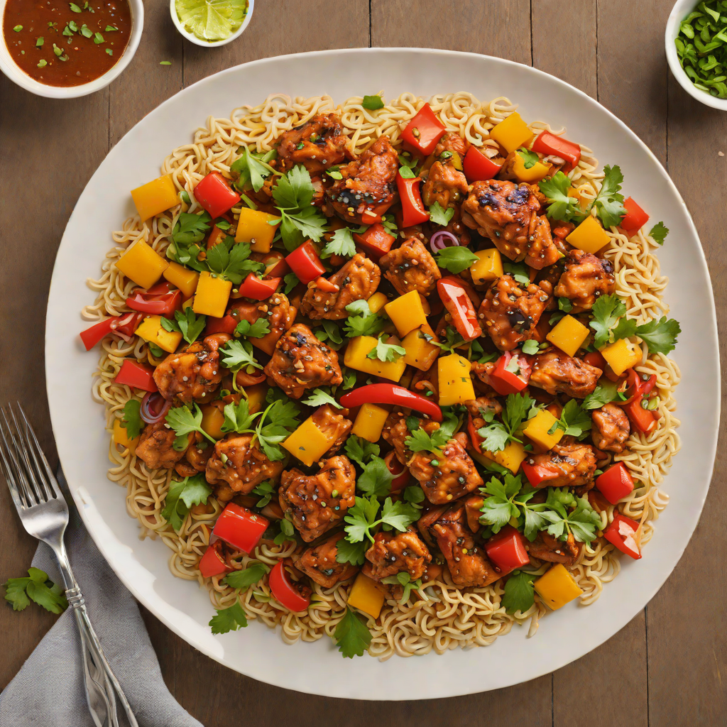 Quick Ethiopian-Inspired Berbere Chicken Stir Fry