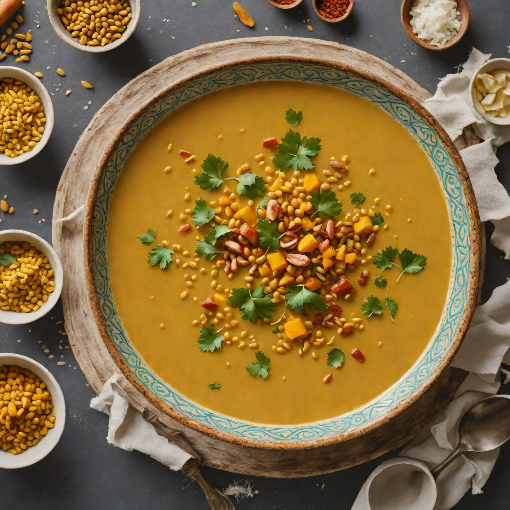 Turmeric-Spiced Coconut Lentil Soup