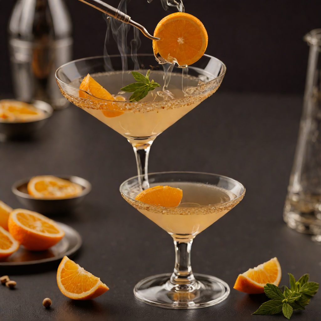 Smoked Orange Gin Martini