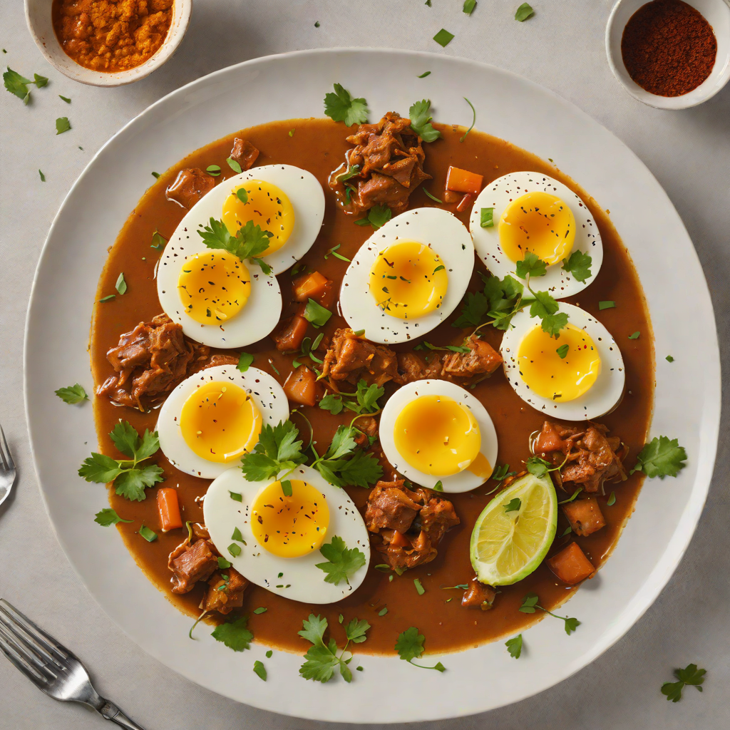Slow-Simmered Doro Wat with Hard-Boiled Eggs and Berbere