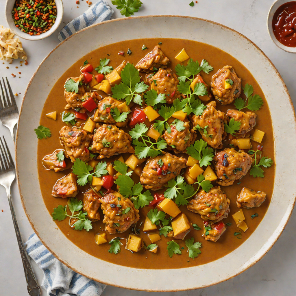 Quick Berbere-Spiced Chicken Curry with Garlic and Ginger