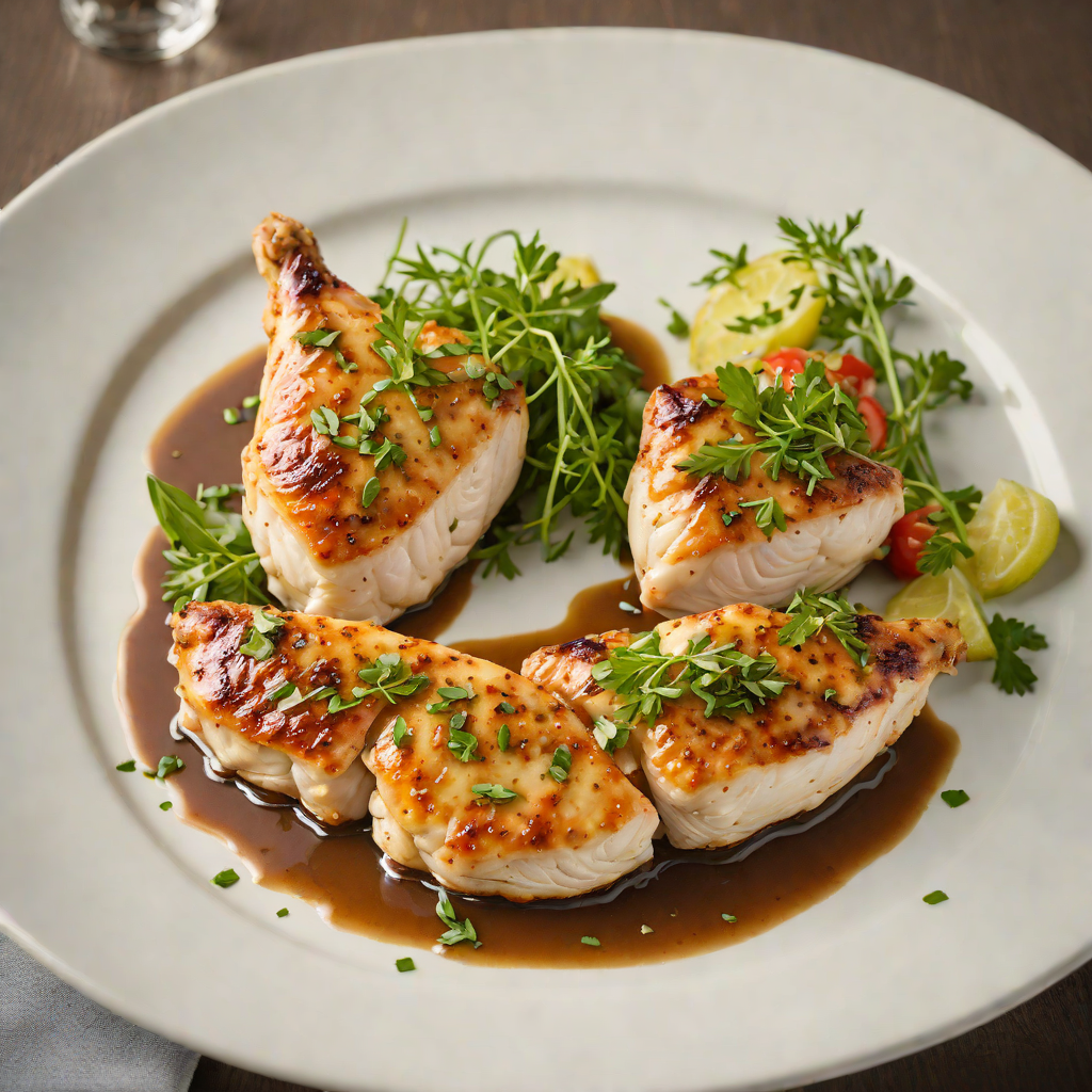 Pan-Seared Chicken with Wabash Valley Herb Jus