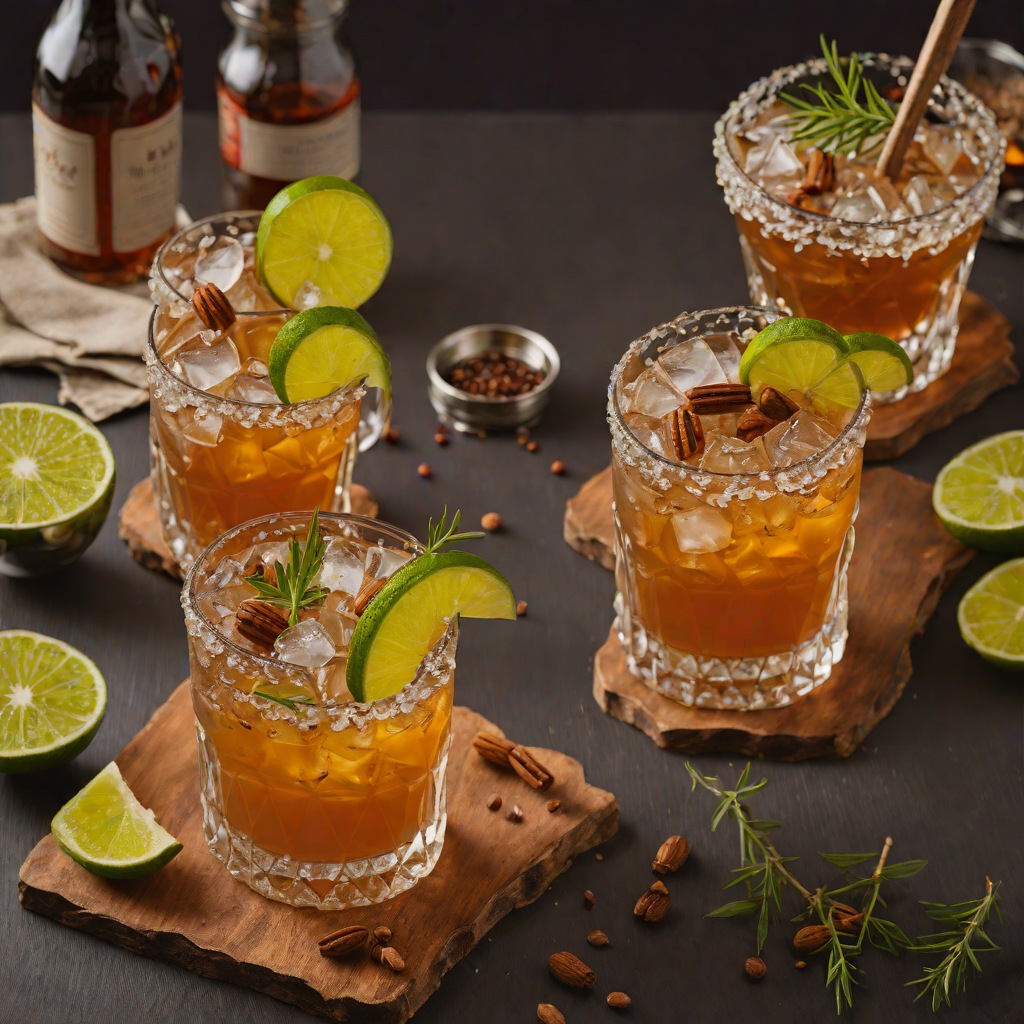 Spiced Bourbon Lumberjack Mule