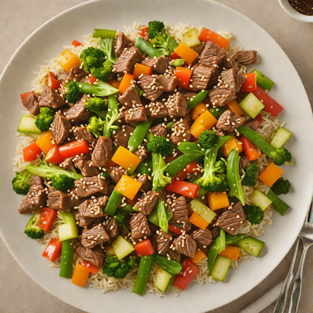 Stovetop Korean-Inspired Beef and Vegetable Stir Fry