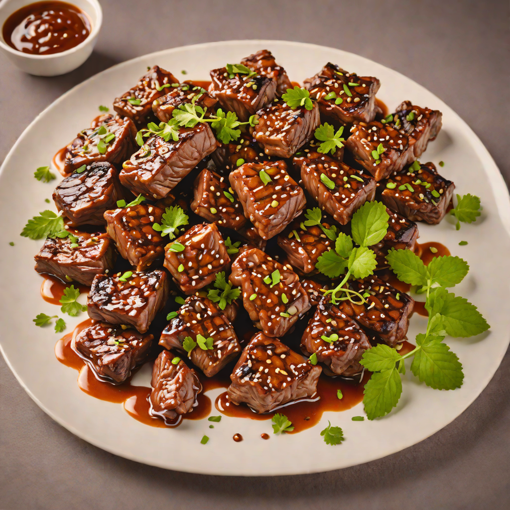 Awaze-Glazed Grilled Beef Tibs