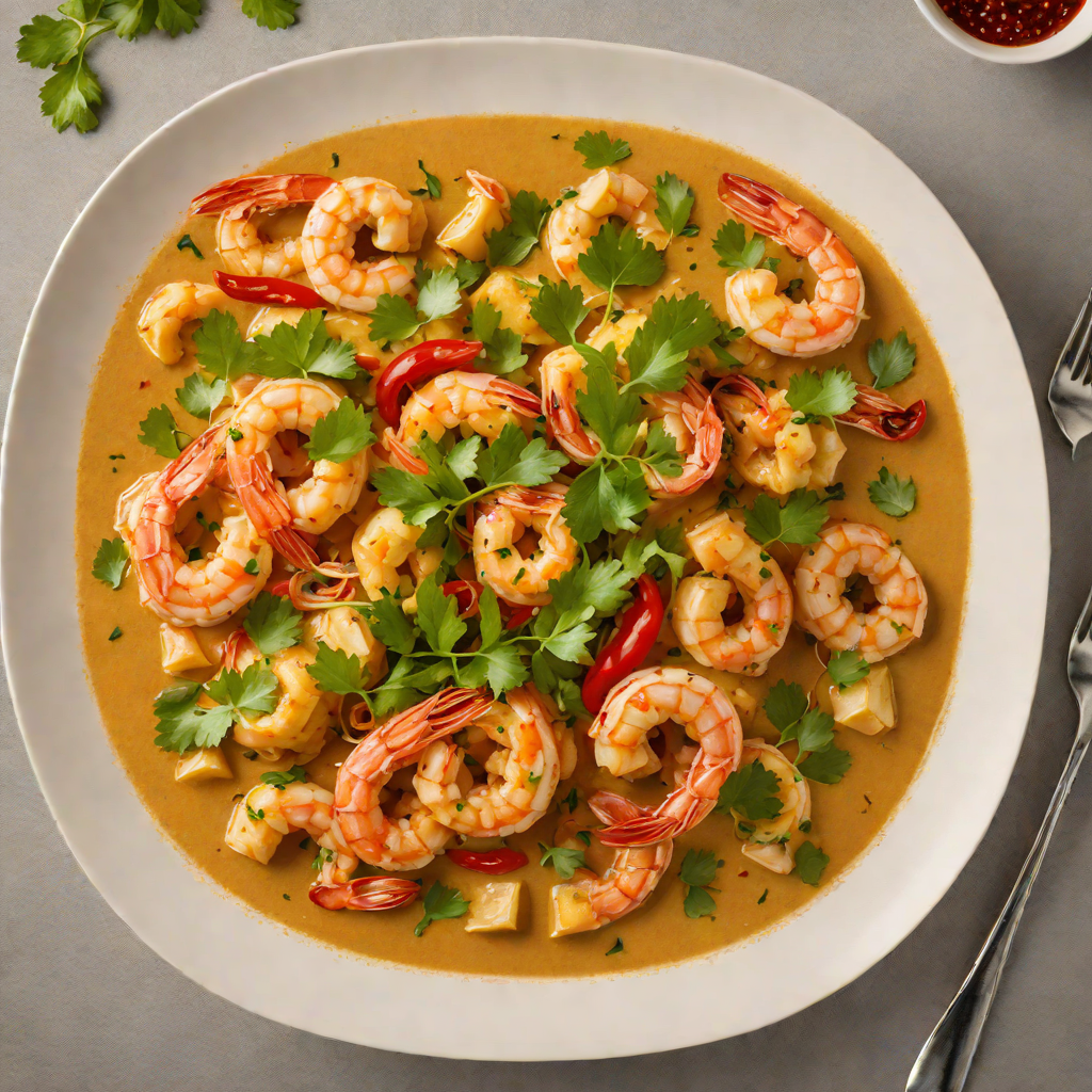 Spicy Thai-Inspired Shrimp and Coconut Curry