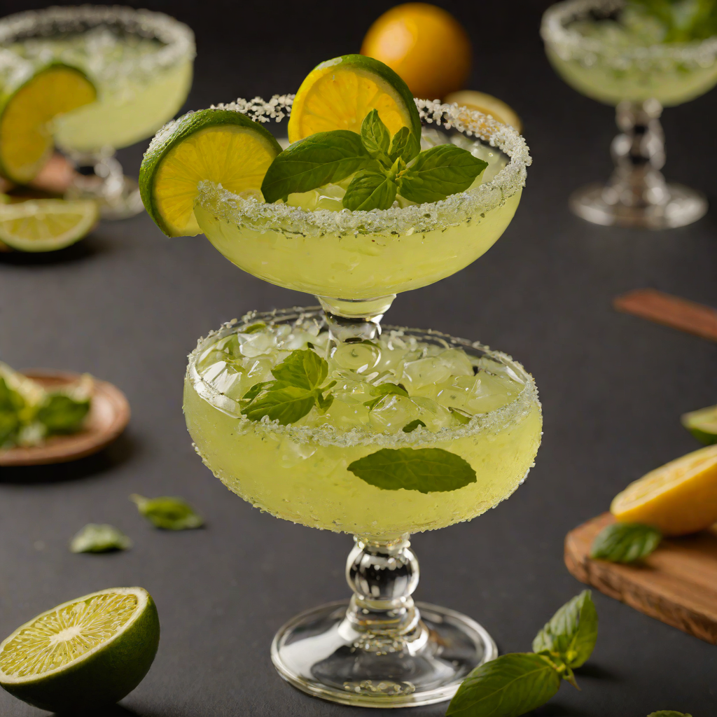 Bright Basil Citrus Margarita