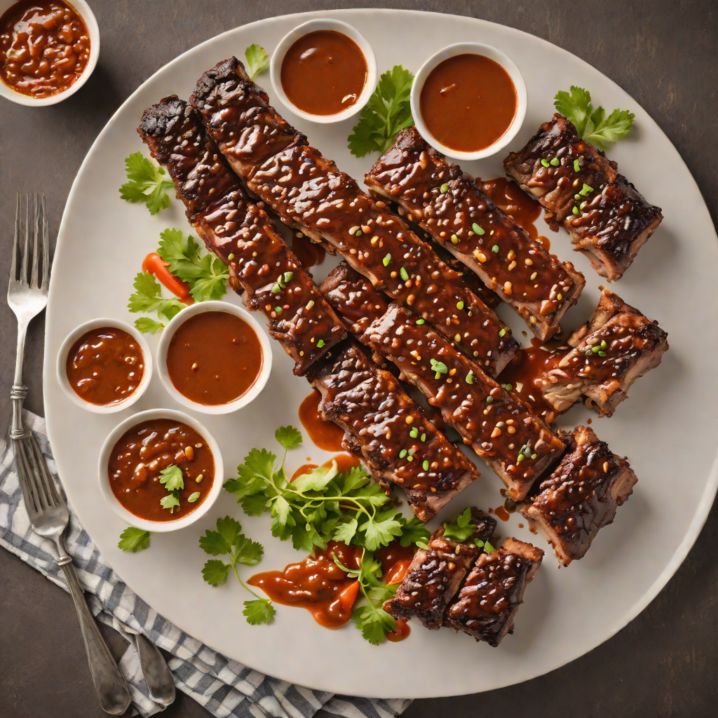 Spiced Baby Back Ribs with Smoky Chipotle BBQ Sauce