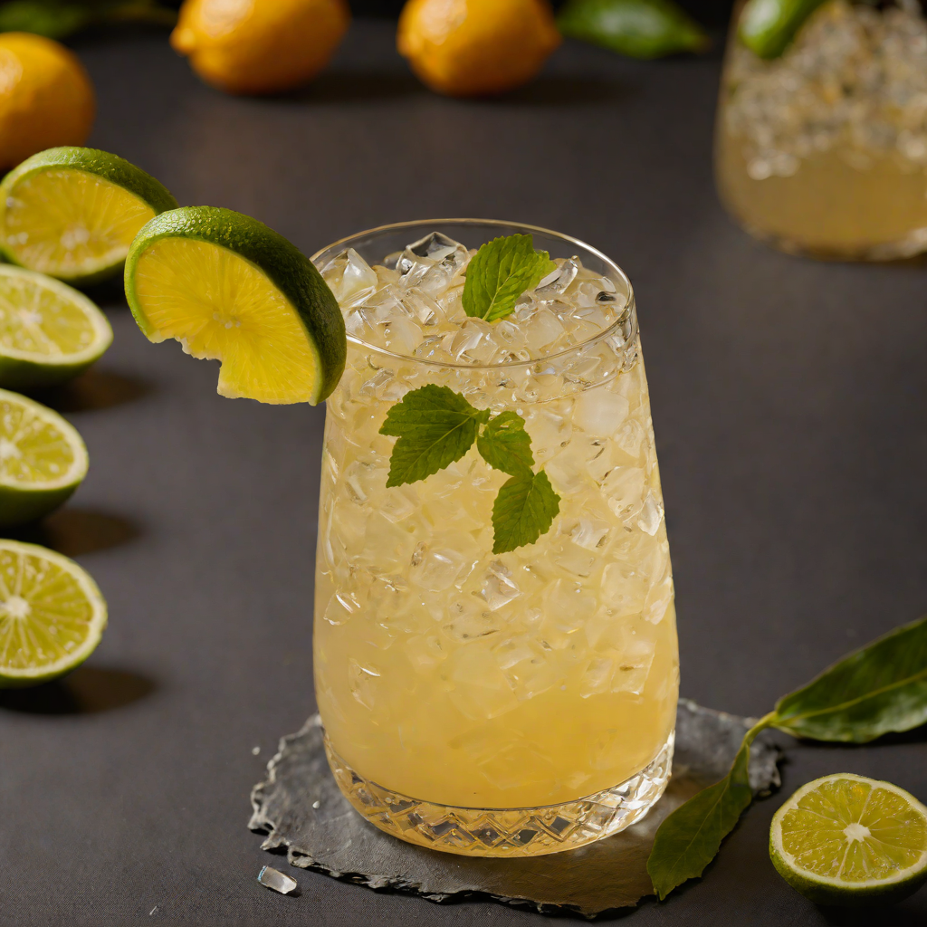 Tropical Yuzu Rum Cooler