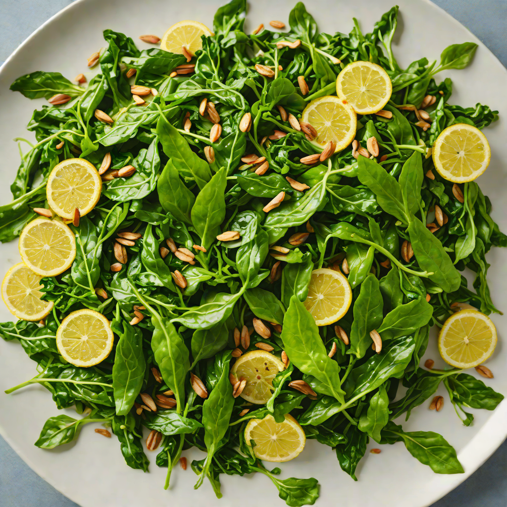 Sautéed Bitter Greens with Garlic and Lemon