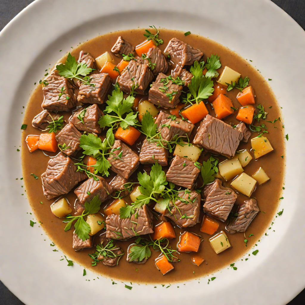 Bitter Herb and Root Infused Beef Stew