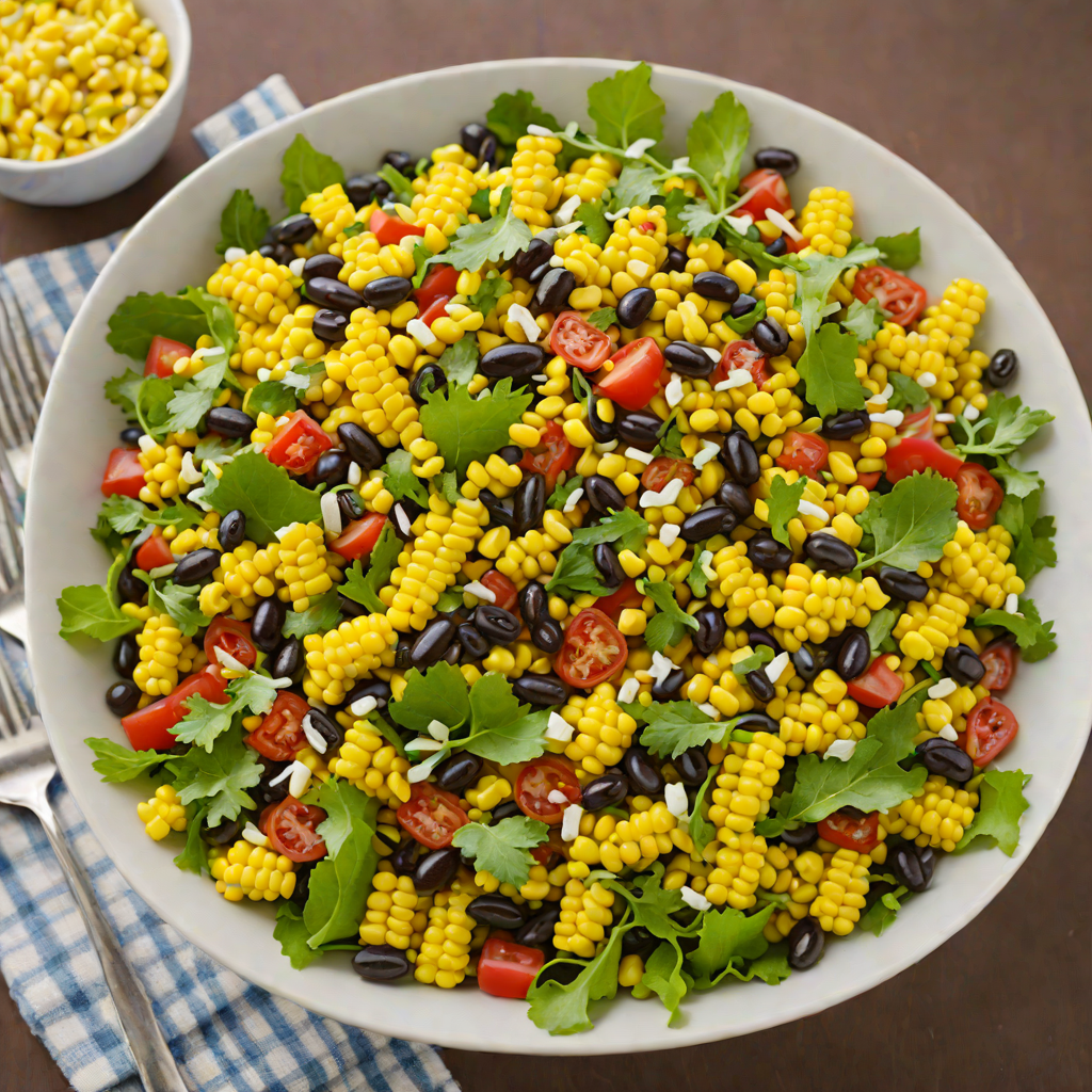 Terre Haute-Inspired Sweet Corn and Black Bean Salad
