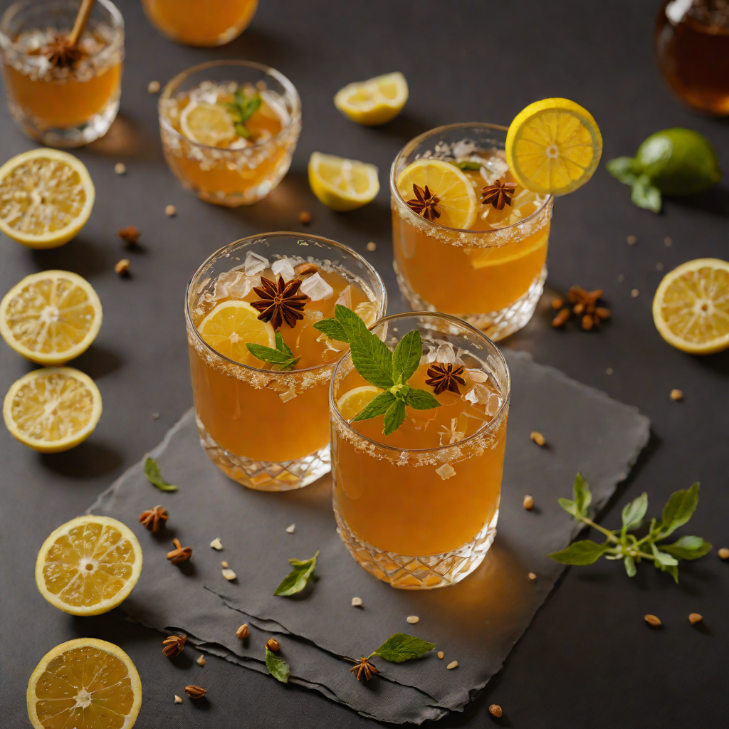 Spiced Honey-Lemon Herbal Tea
