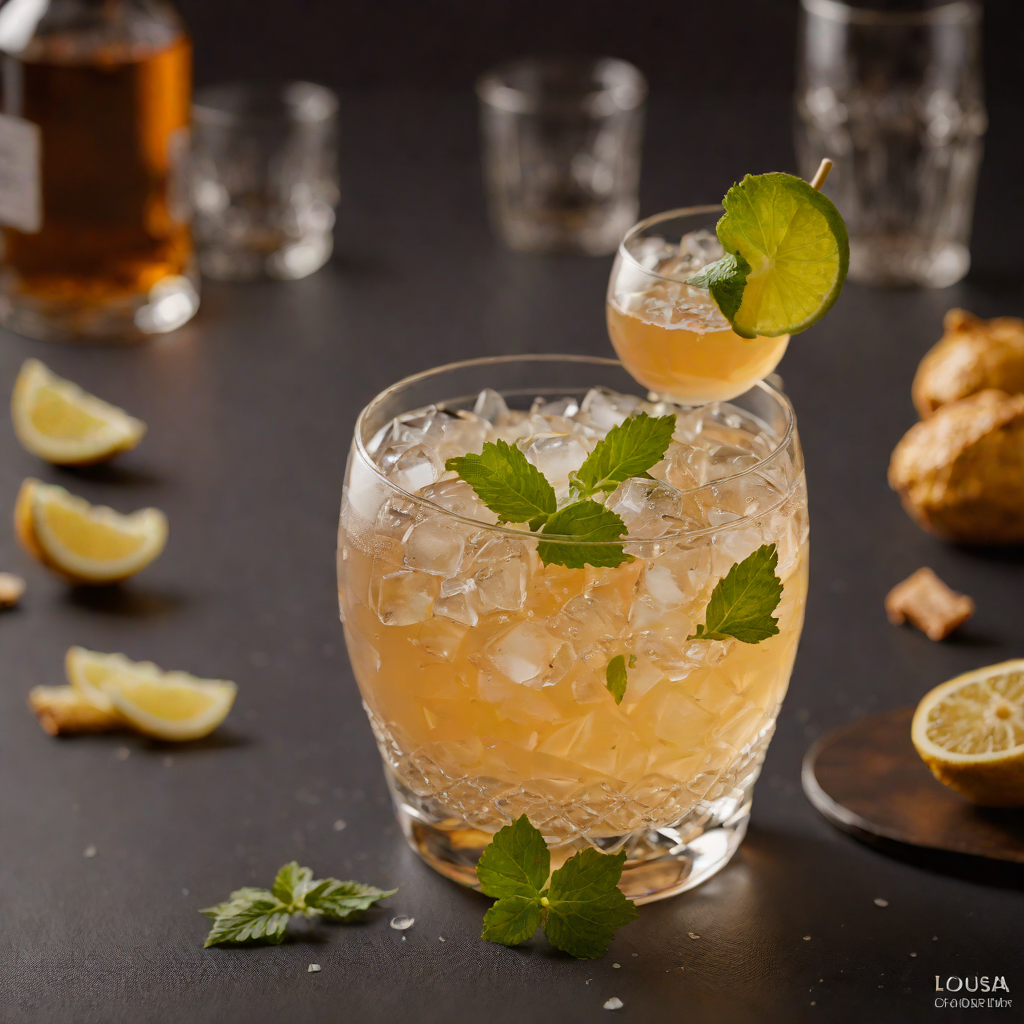 Louisa Bourbon Ginger Fizz
