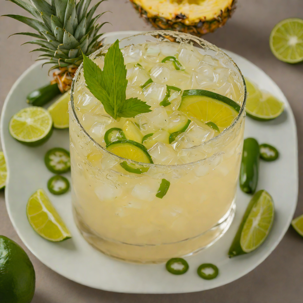 Tequila Pineapple Jalapeño Cooler