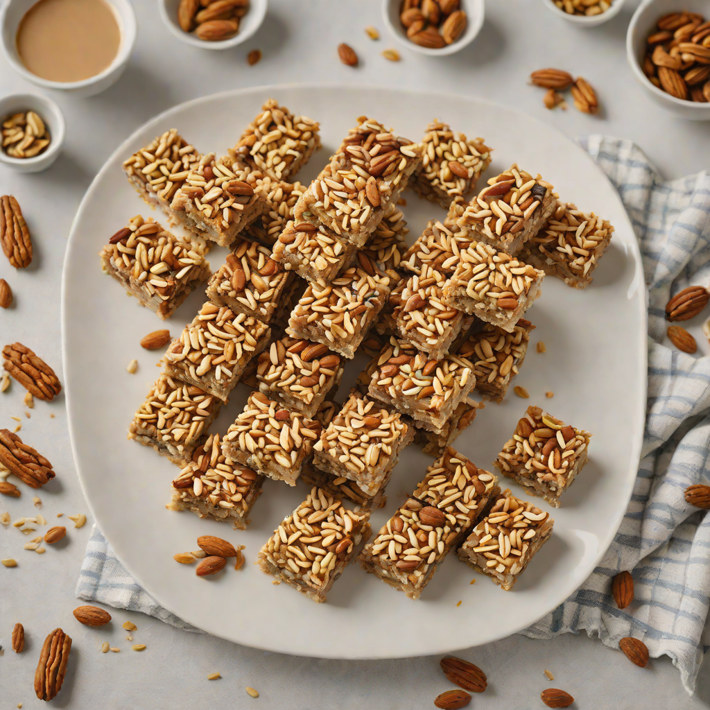 Quick No-Bake Nutty Oat Energy Bars