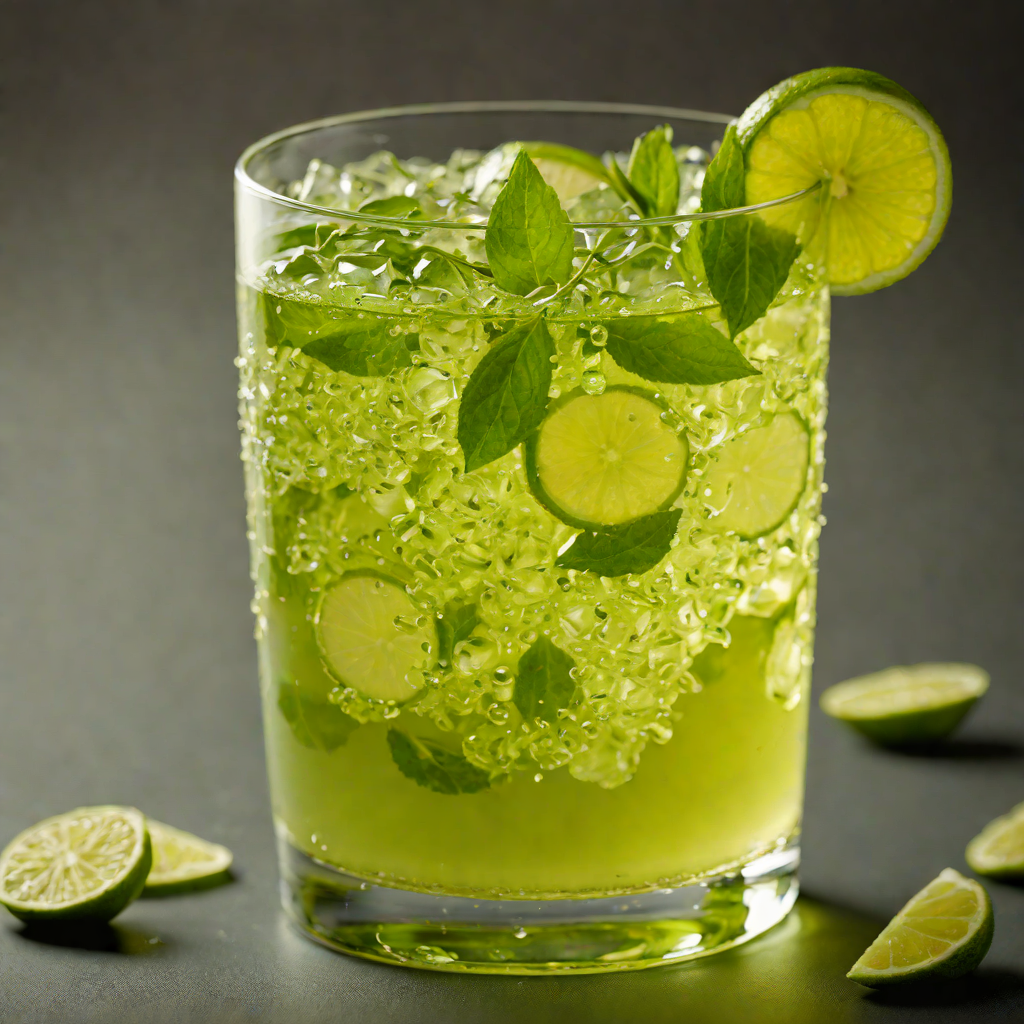 Sparkling Popular Green Tea Cooler