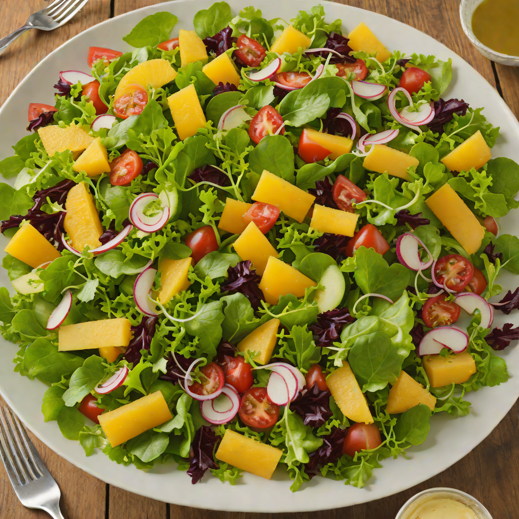 Terre Haute Regional Hospital-Inspired Wellness Salad with Citrus Vinaigrette