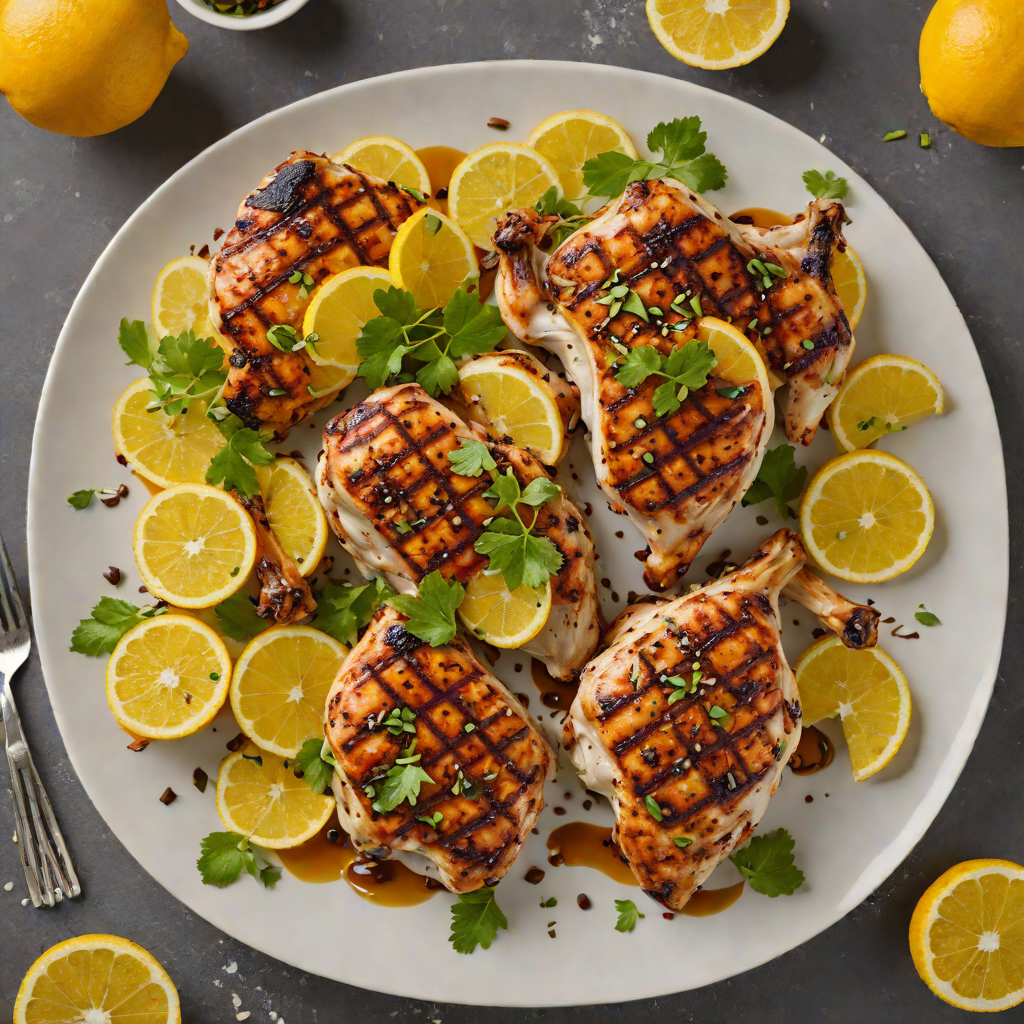 Grilled Mojo-Marinated Chicken with Citrus and Garlic