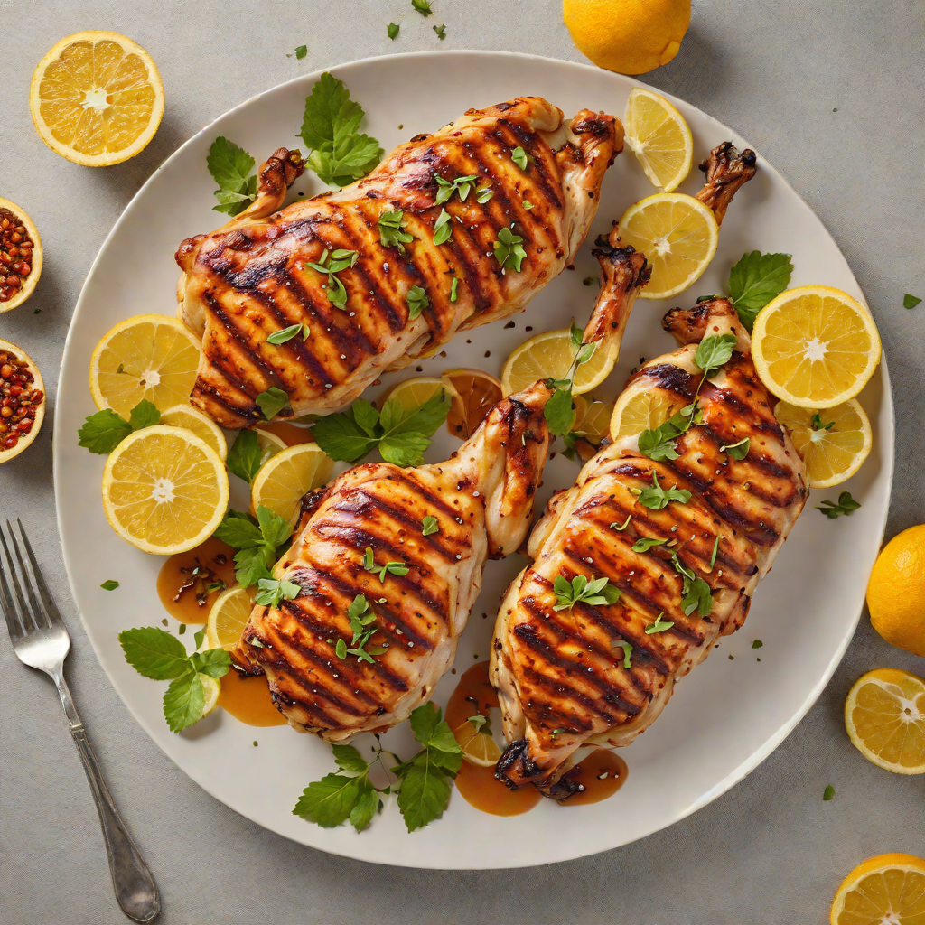 Grilled Citrus-Marinated Chicken with Brazilian Spice Rub