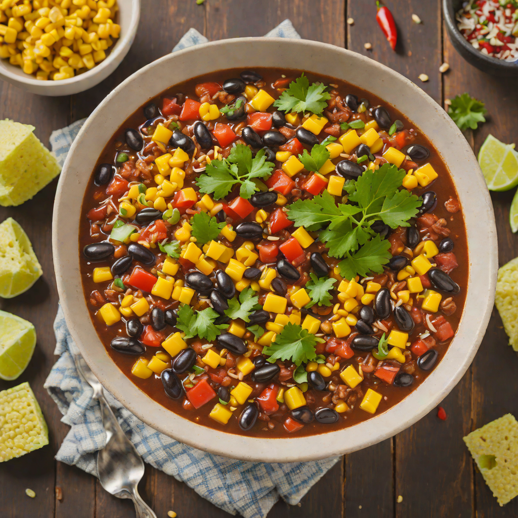 Midwest-Style Sweet Corn and Black Bean Chili