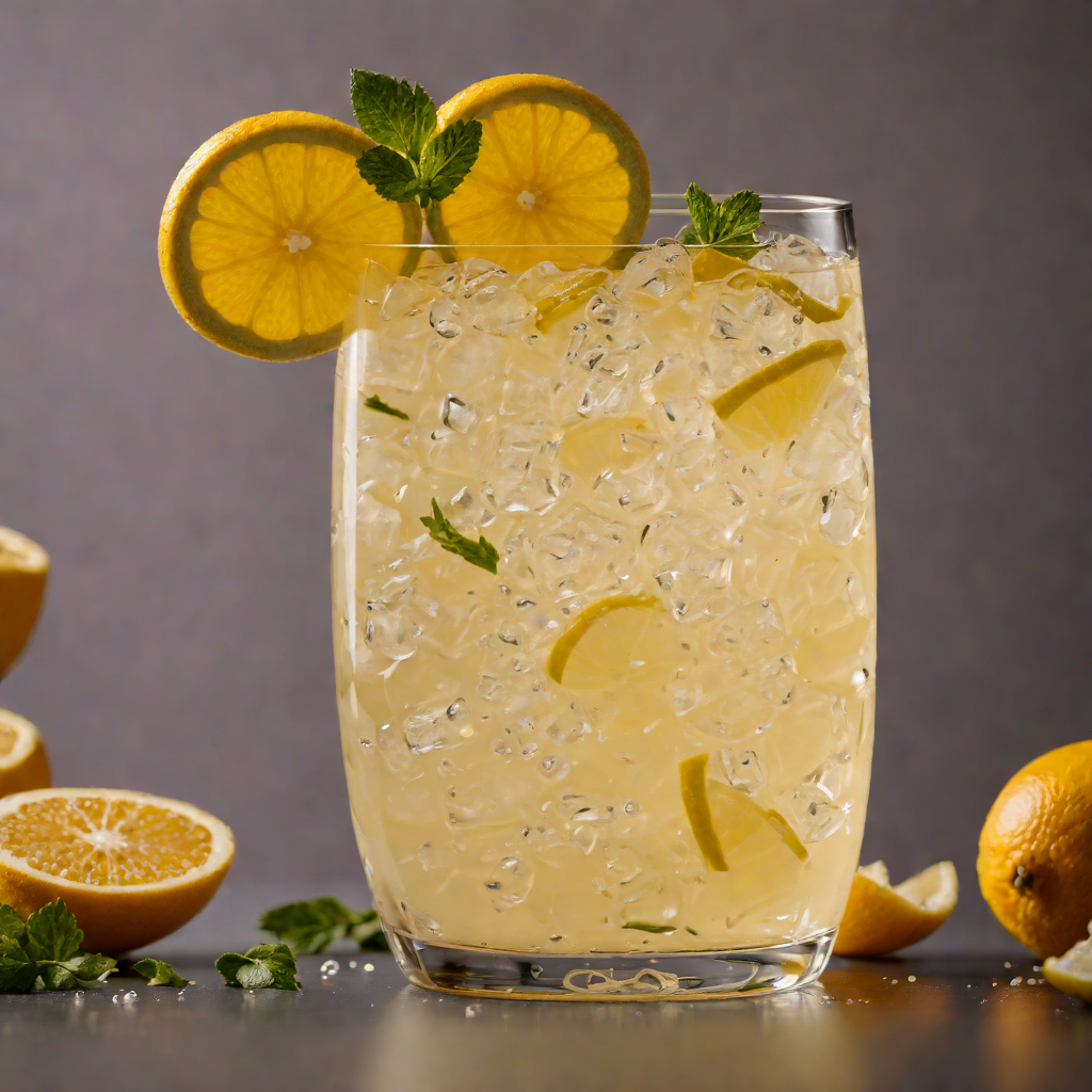 Glossy Citrus Gin Fizz