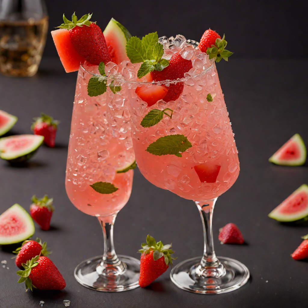 Strawberry Watermelon Sugar Cocktail