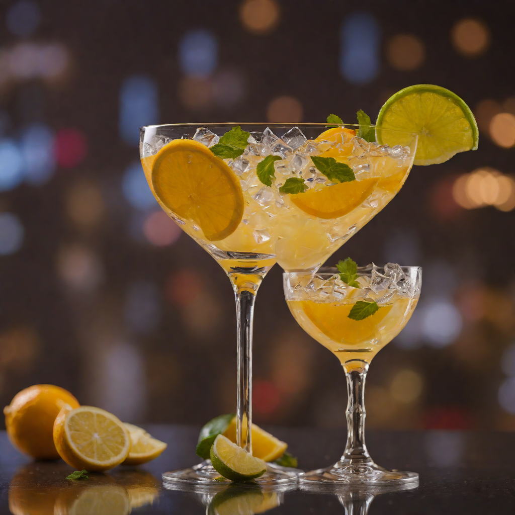 Piccadilly Circus-Inspired Citrus and Gin Cocktail