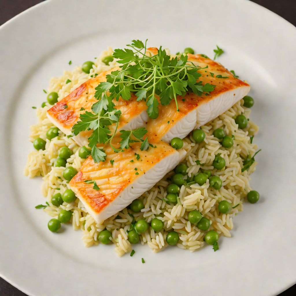 Tower Bridge Smoked Haddock and Pea Risotto