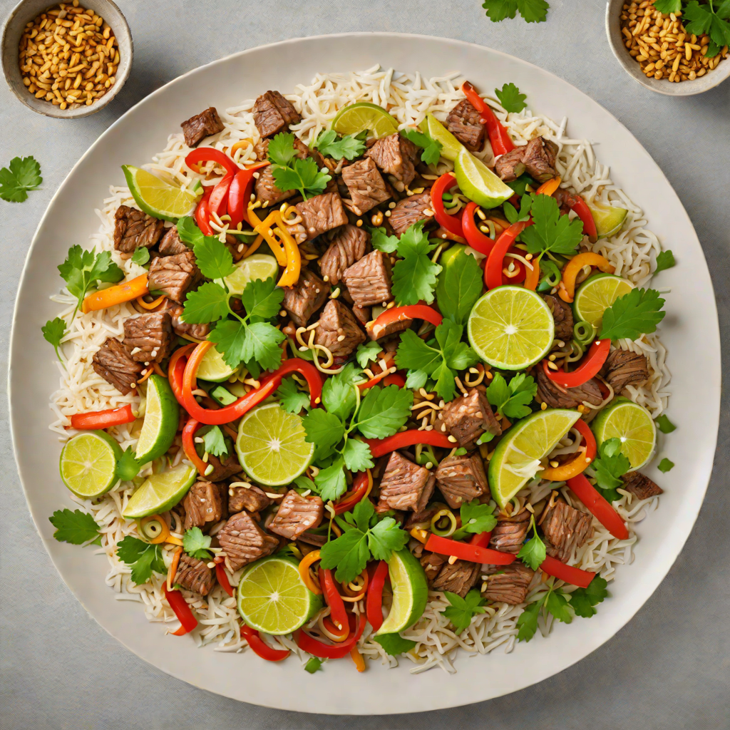 Coconut-Lime Thai Beef Stir Fry