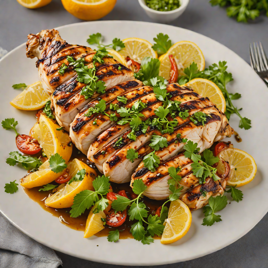 Grilled Citrus-Marinated Chicken with Brazilian Chimichurri