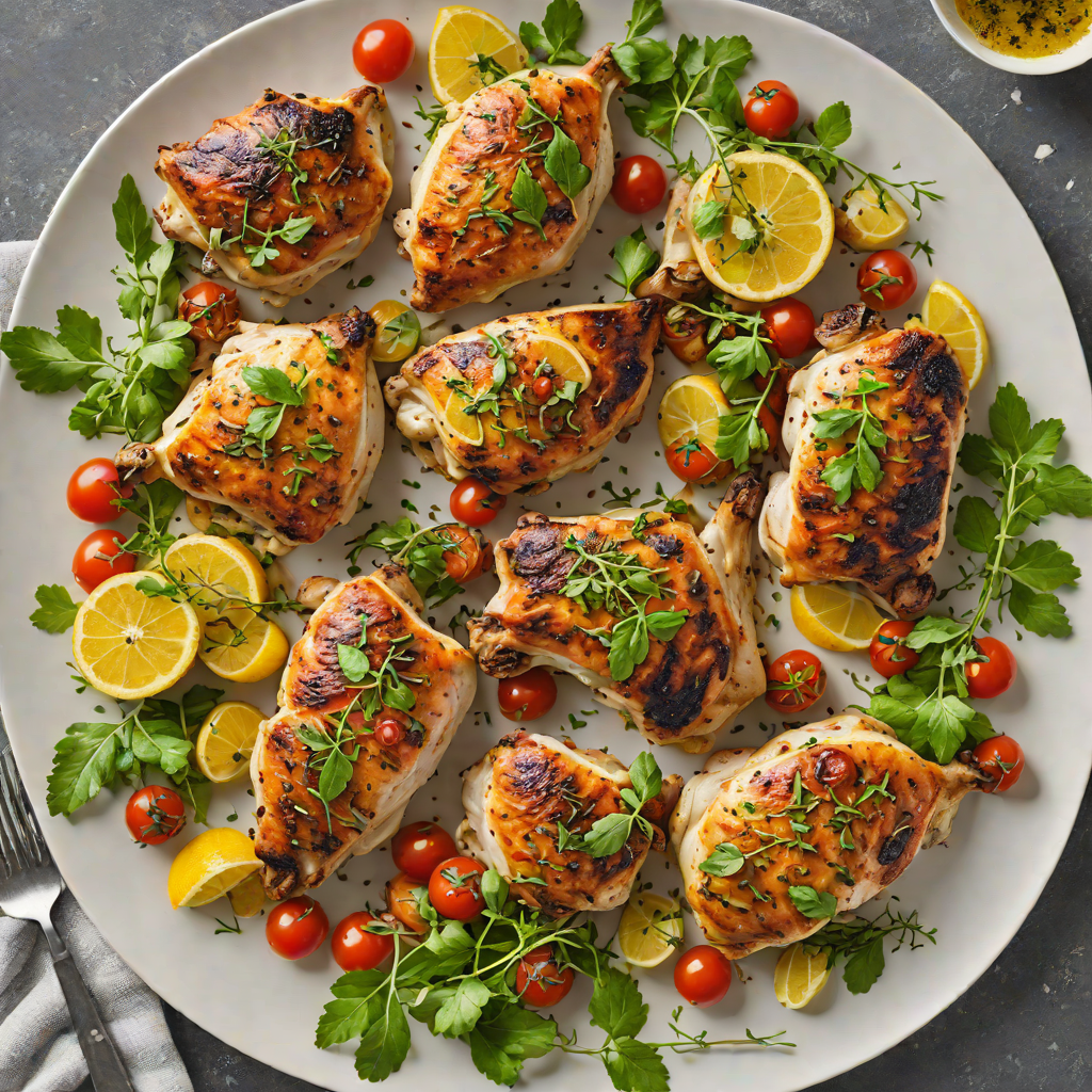 Sheet Pan Mediterranean Herb-Roasted Chicken Thighs
