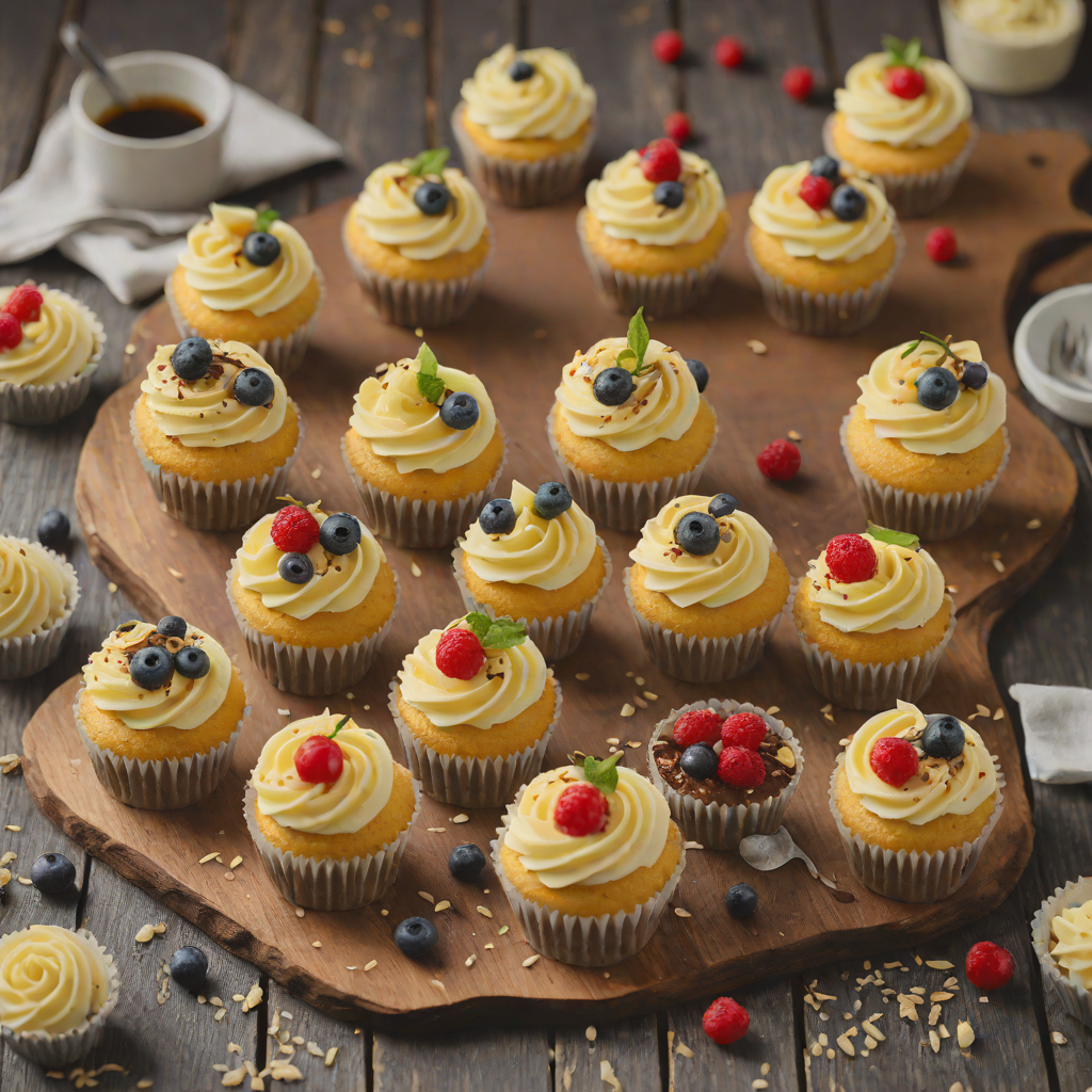 Interactive Game-Themed Vanilla Bean Cupcakes