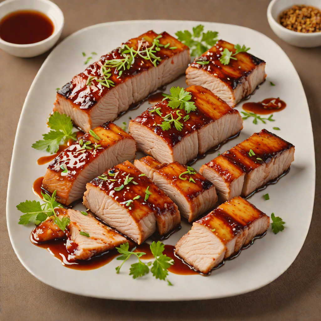 Cantonese Style Roasted Pork Belly with Five-Spice Rub