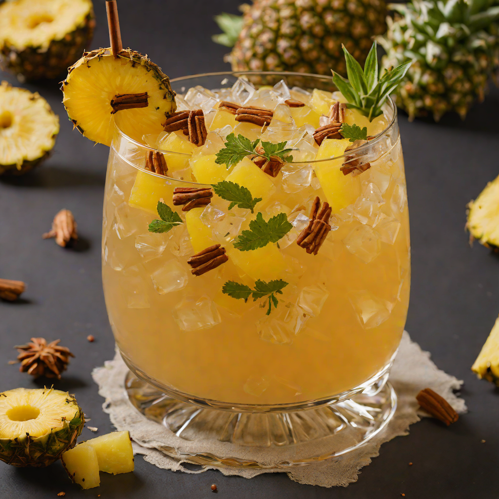 Sweet Tamarind and Pineapple Non-Alcoholic Party Punch