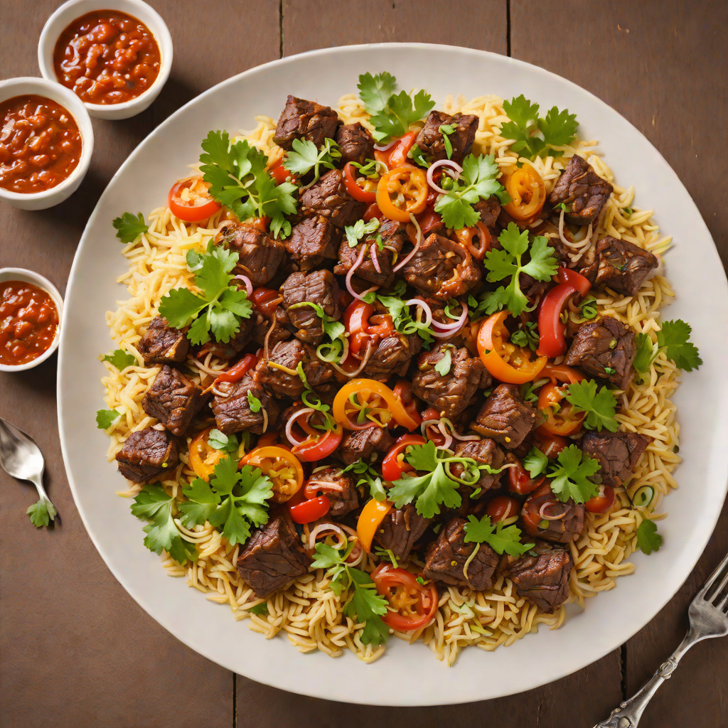 Spicy Ethiopian-Inspired Beef Tibs with Berbere and Onions