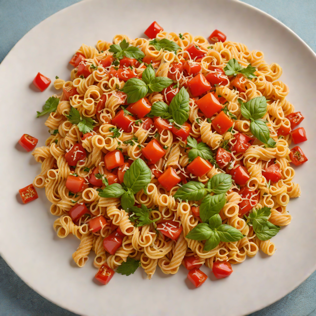Liverpool-Inspired Red Pepper and Tomato Pasta