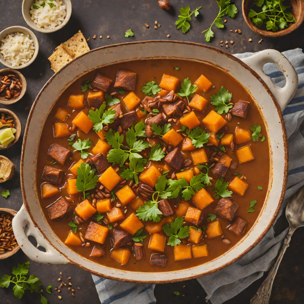 Rum-Spiced Caribbean Sweet Potato Stew