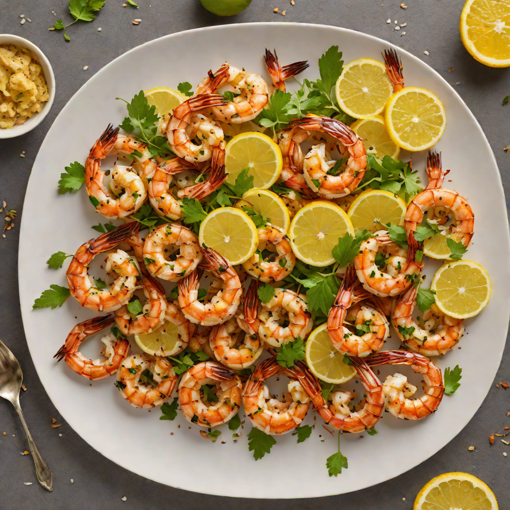 Citrus-Marinated Grilled Shrimp with Caribbean Spice Rub