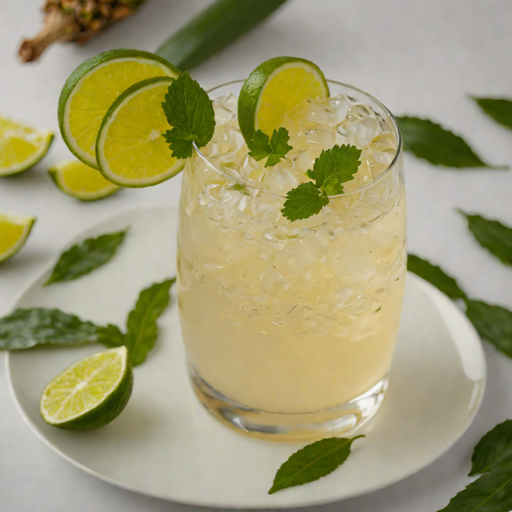Blended Tropical Mezcal Smash