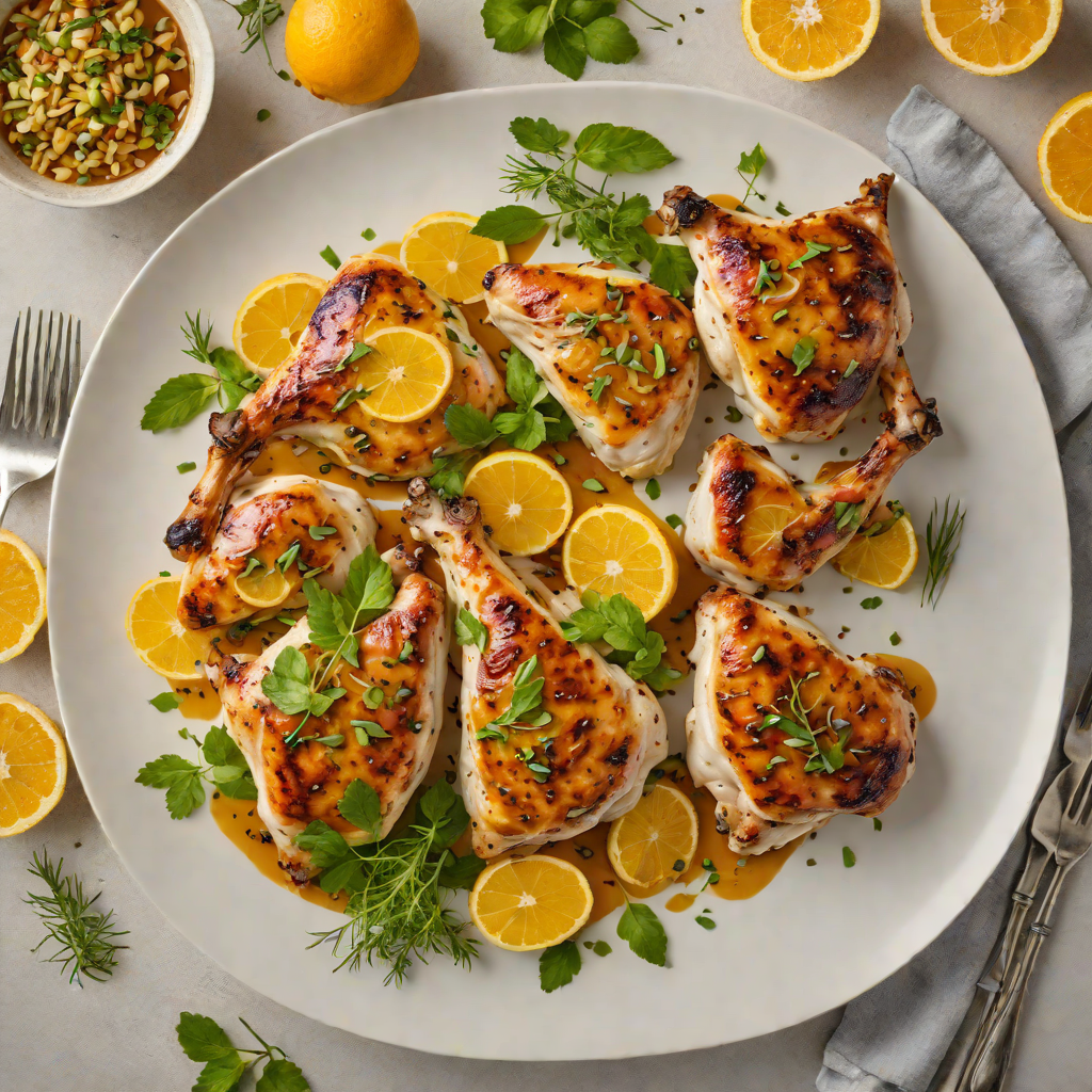 Pan-Seared Herb Chicken with Spiced Citrus Glaze