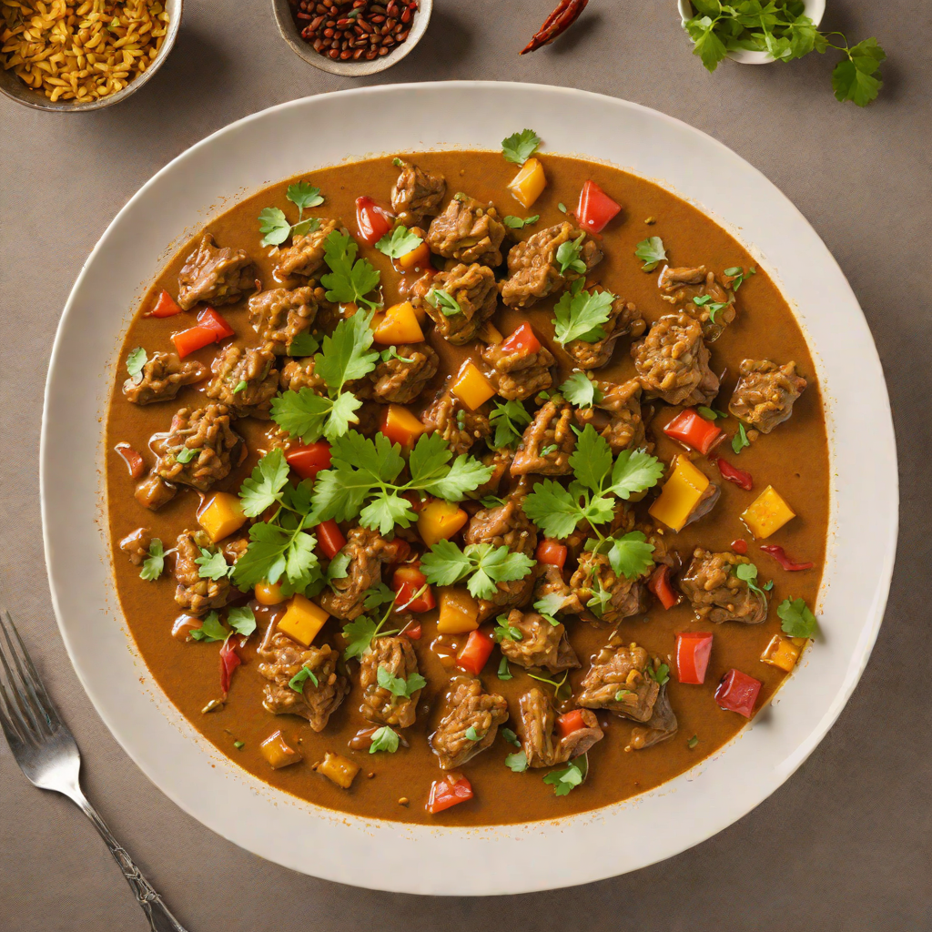Slow-Cooked Indian Lamb Curry with Warm Spices